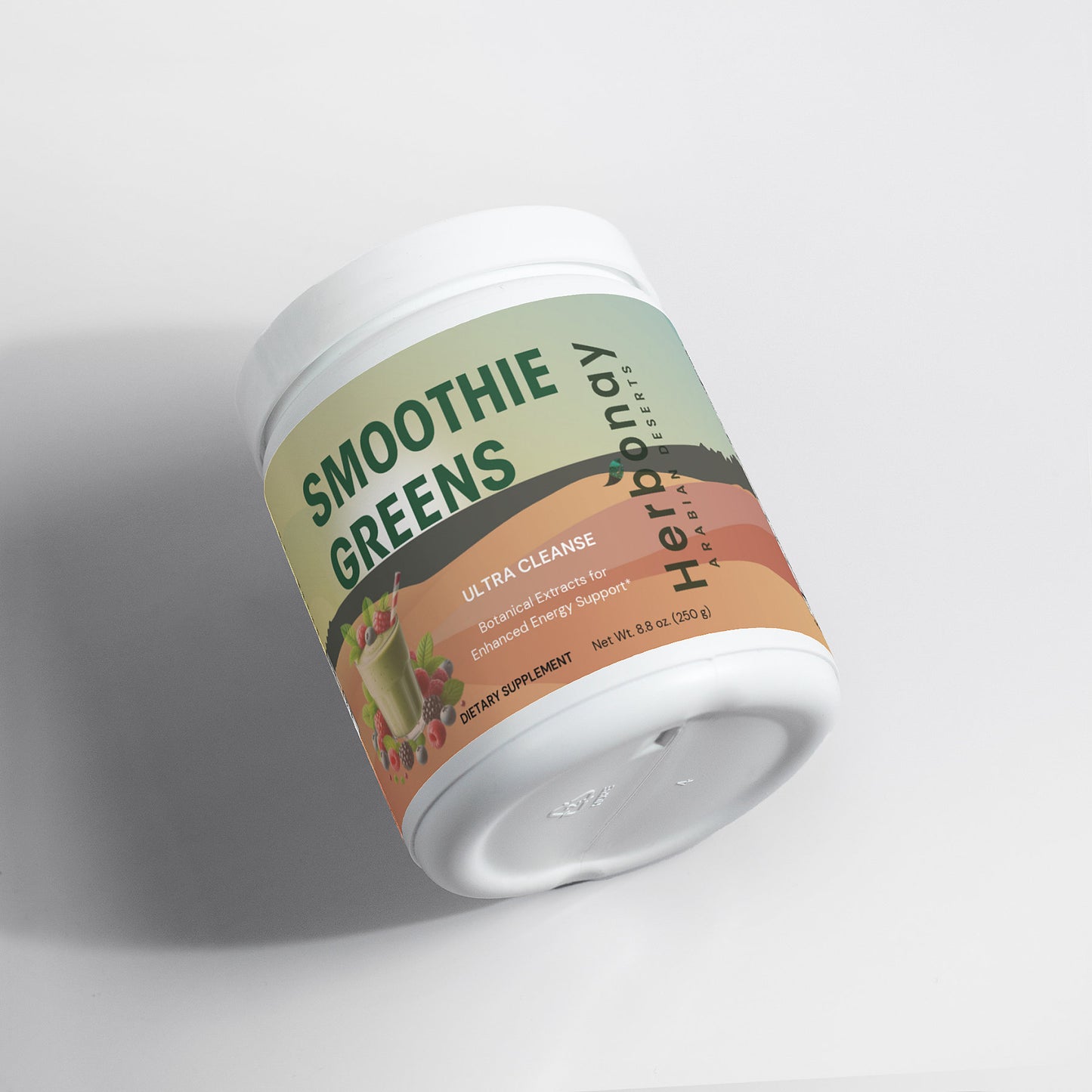 Herbonay Ultra Cleanse Smoothie Greens 8.8oz