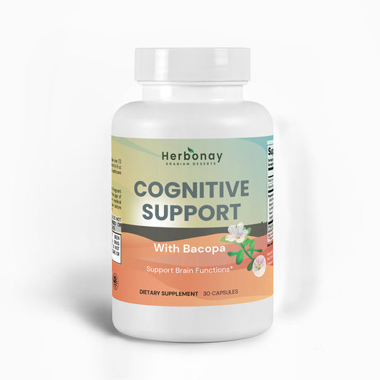 Herbonay Cognitive Support With Bacopa (30 Capsules)