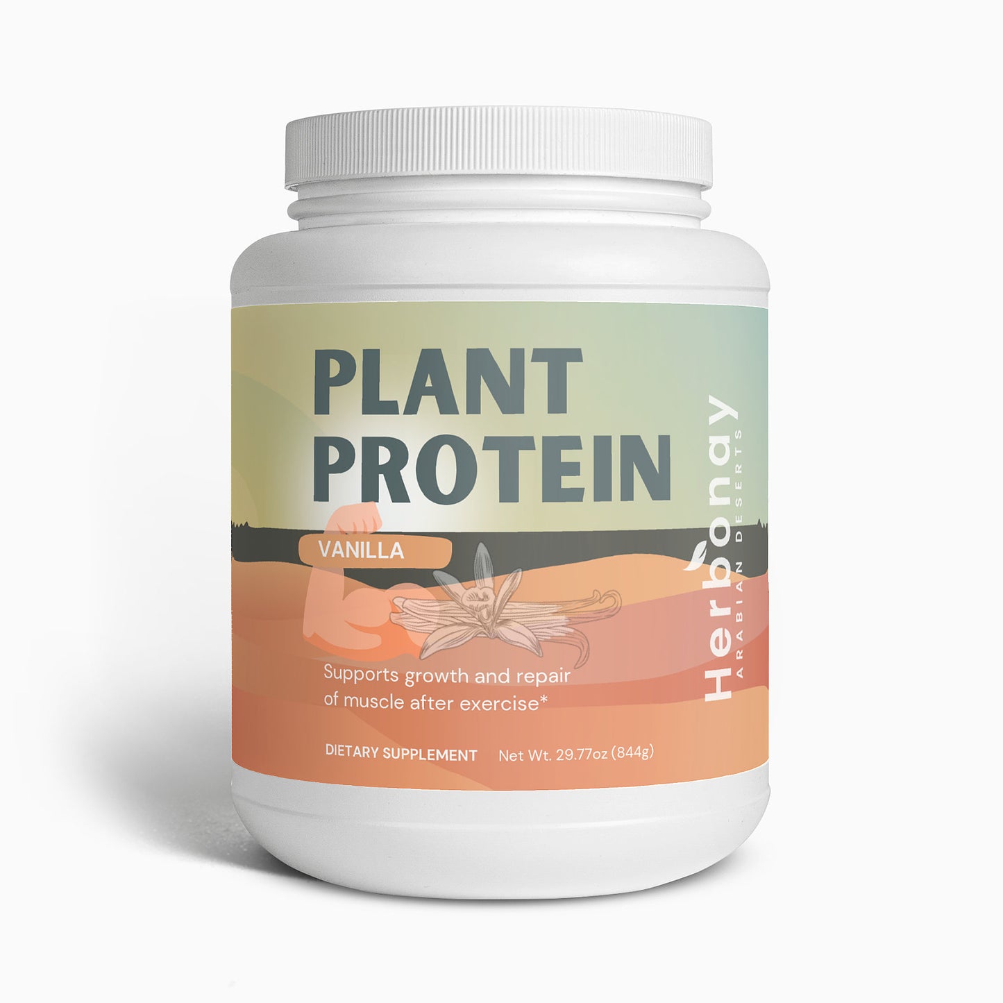 Herbonay Plant Protein (Vanilla) 29.77 oz./844g