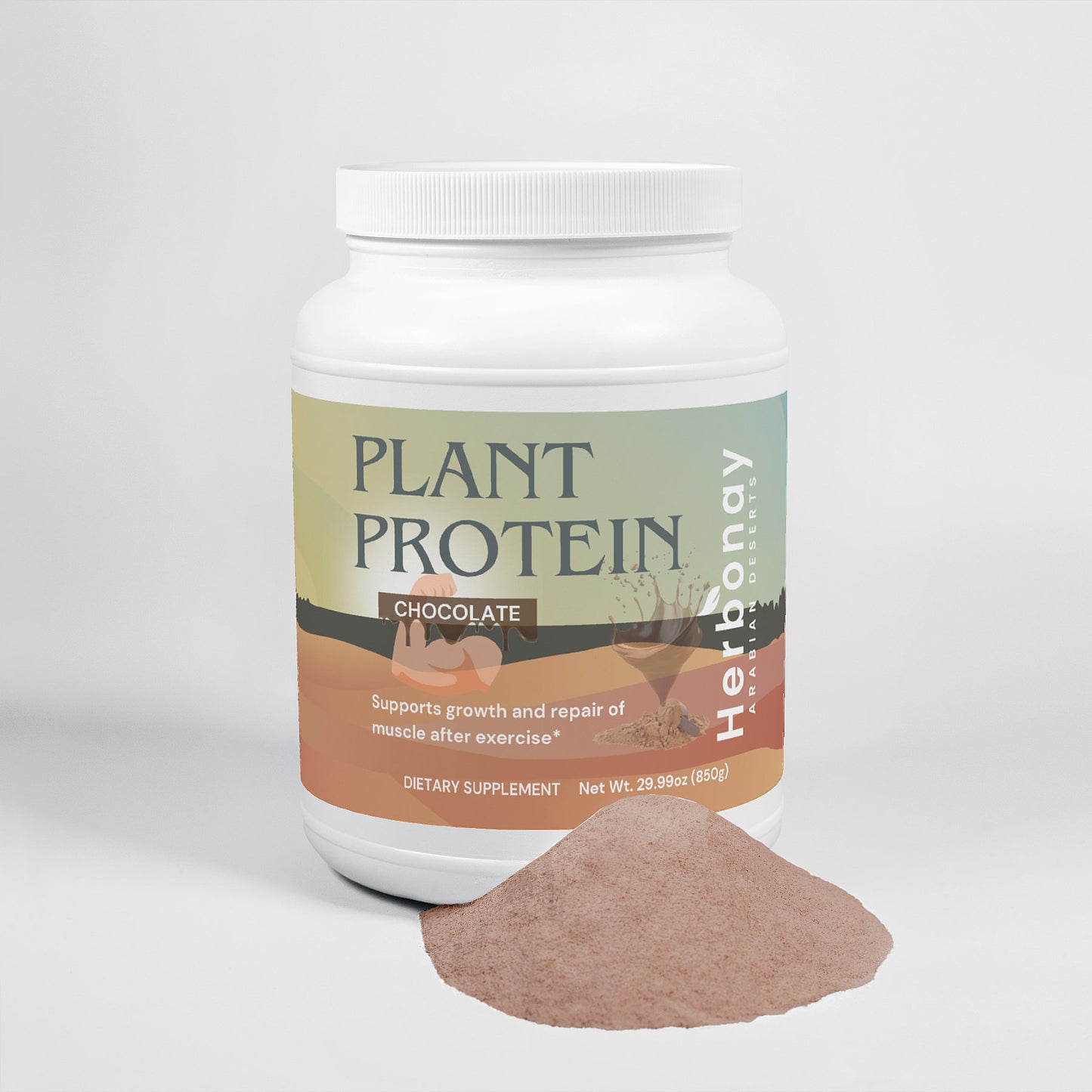 Herbonay Plant Protein (Chocolate)29.99oz/850g