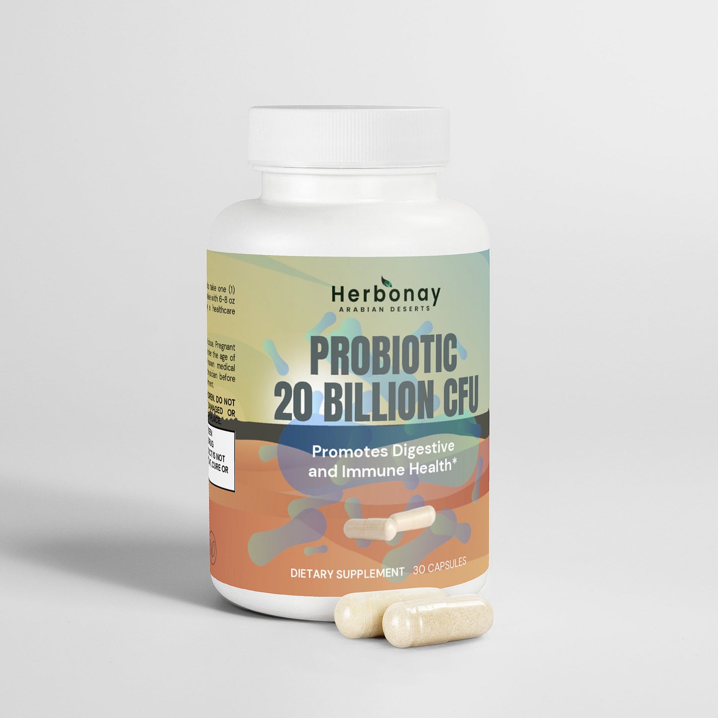 Herbonay Probiotic 20 Billion (30 Capsules)