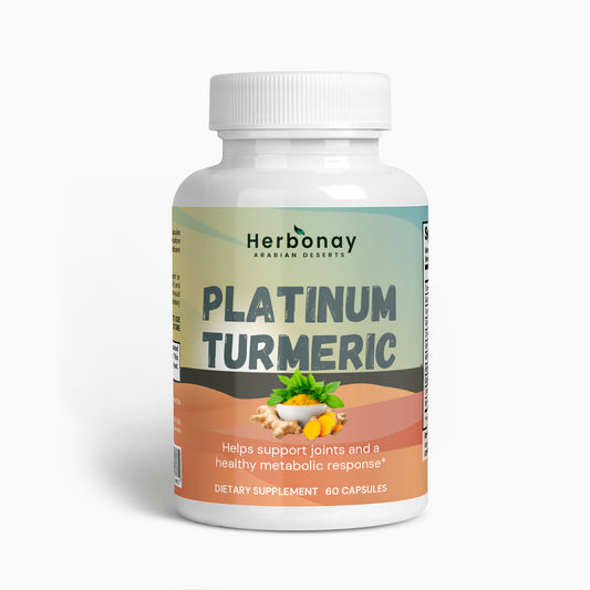 Herbonay Platinum Turmeric (60 Capsules)