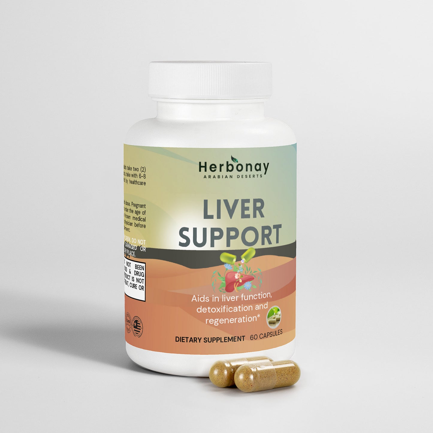 Herbonay Liver Support (60 Capsules)