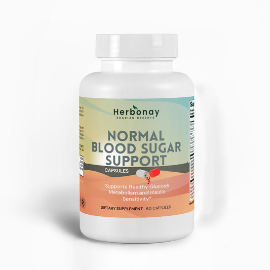 Herbonay Normal Blood Sugar Support (60 Capsules)