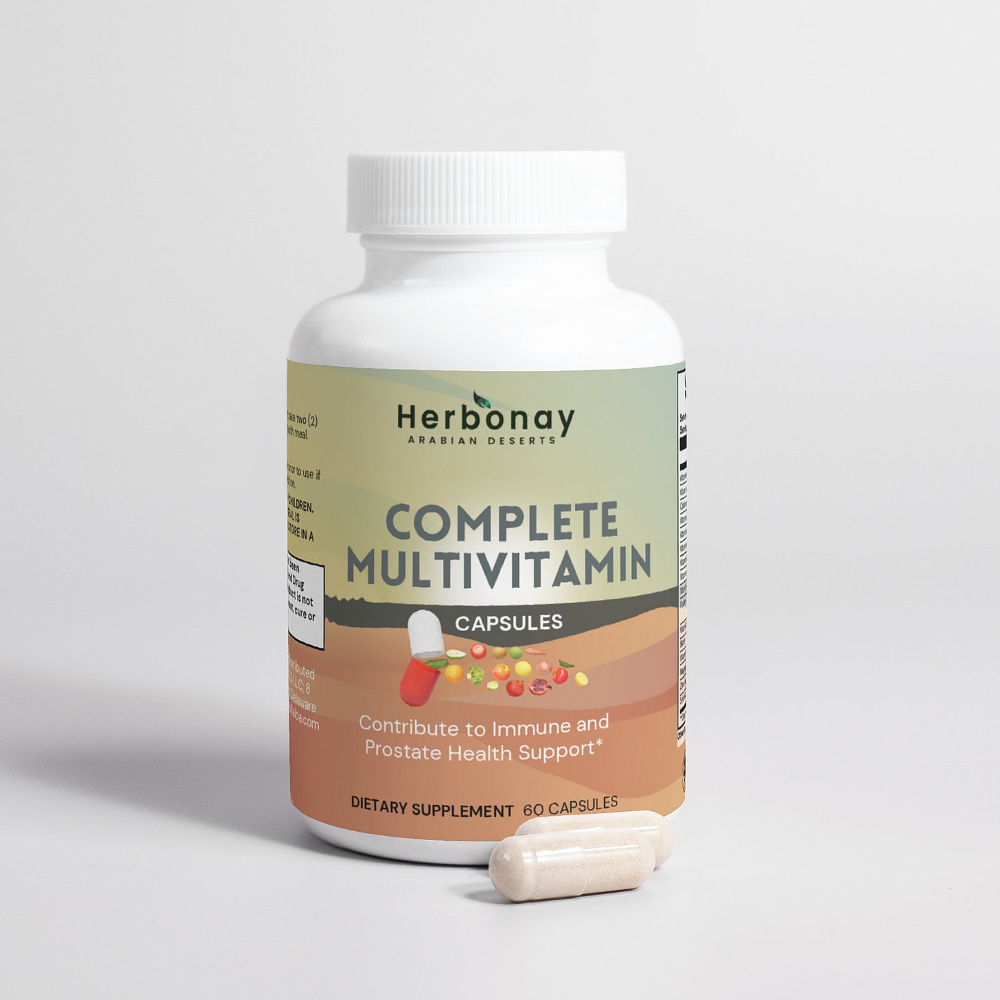 Herbonay Complete Multivitamin (60 Capsules)