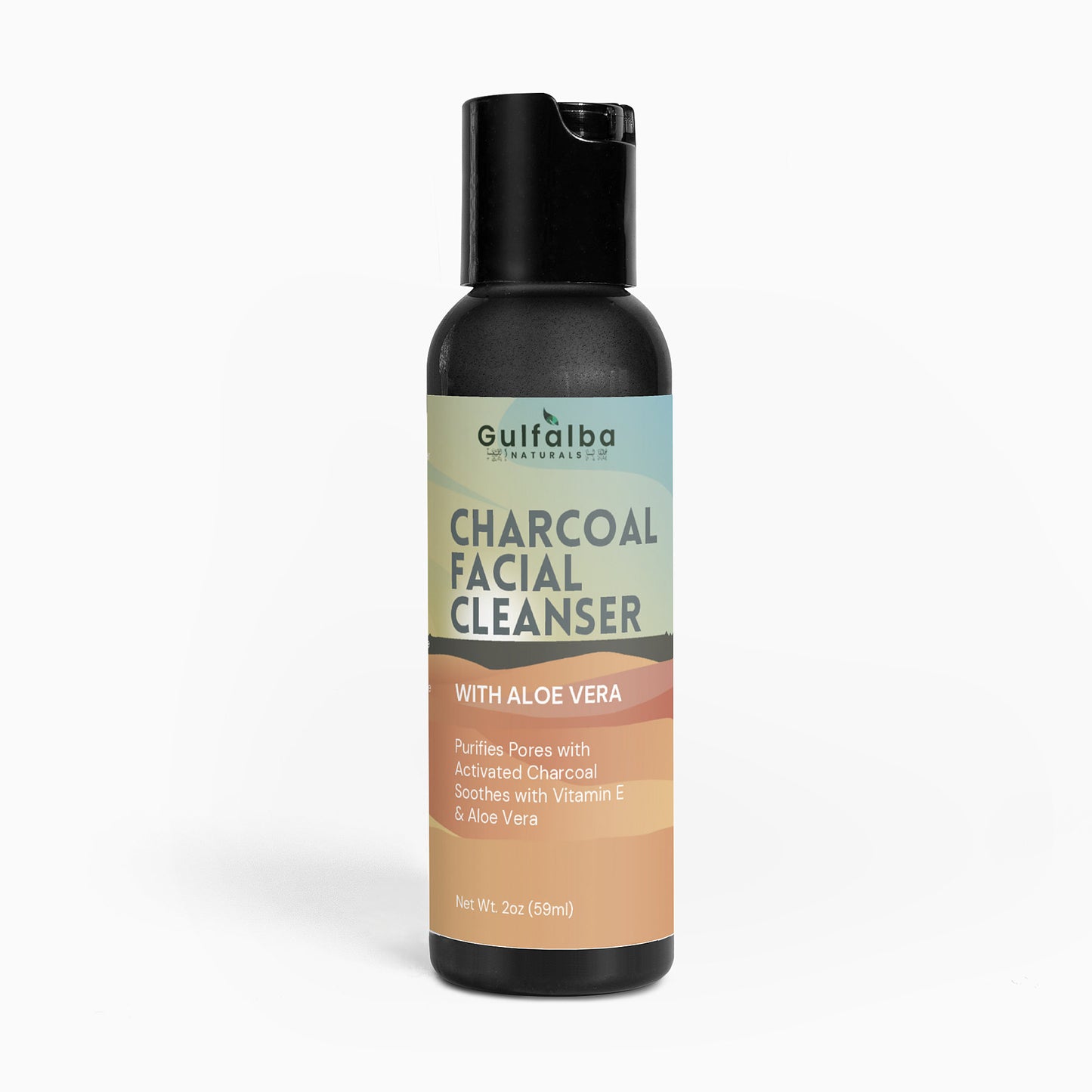 Charcoal Facial Cleanser With Aloe