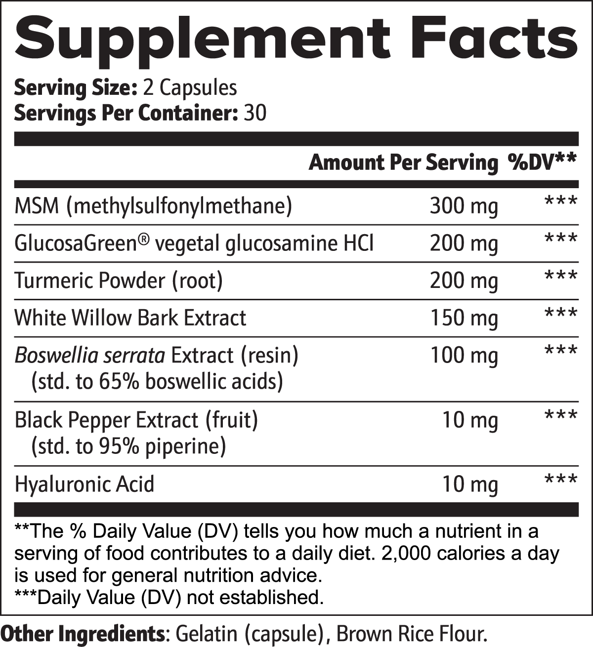 Herbonay Joint Support (60 Capsules)