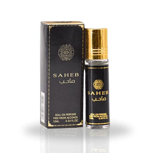 Saheb Roll-On Perfume Oil - CPO 10ML (0.34OZ) by  | Long Lasting, Miniature Perfume Oil for Men & Women. (Pack of 6)