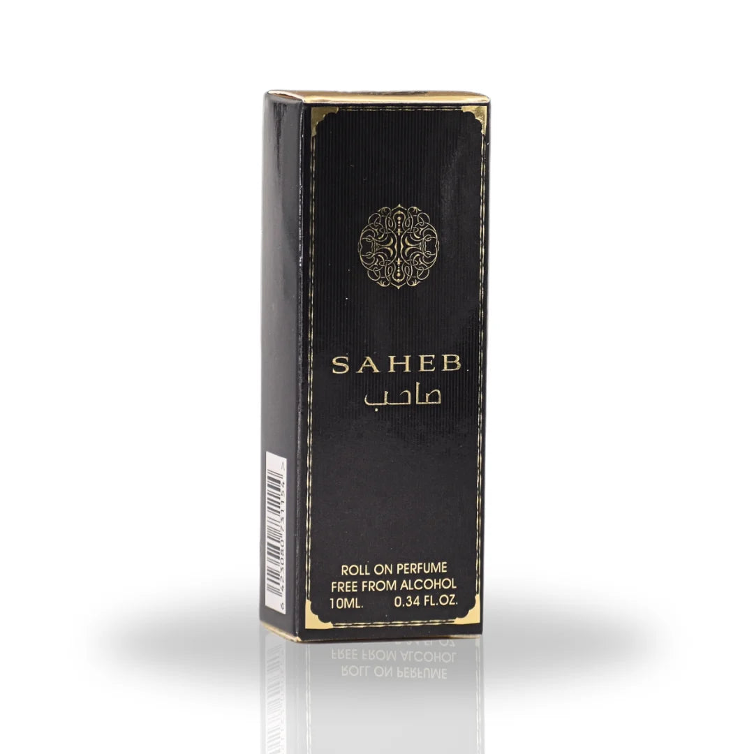 Saheb Roll-On Perfume Oil - CPO 10ML (0.34OZ) by  | Long Lasting, Miniature Perfume Oil for Men & Women. (Pack of 6)