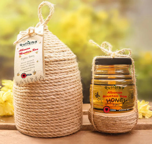 Albanian Mountain Raw Honey Superior (350ml)
