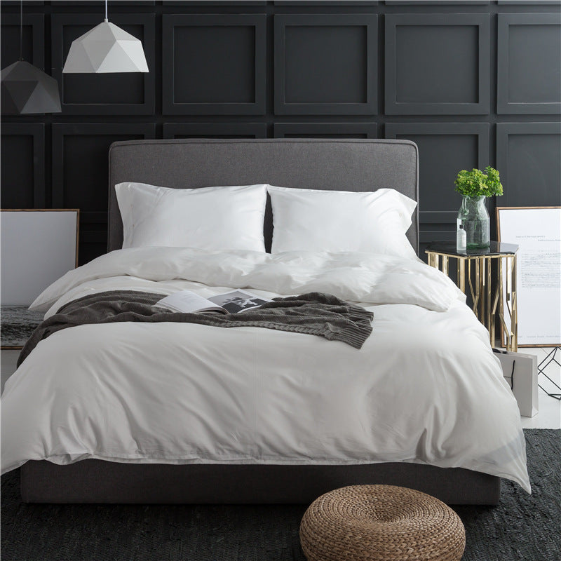 Pure Color Four-Piece Bedding