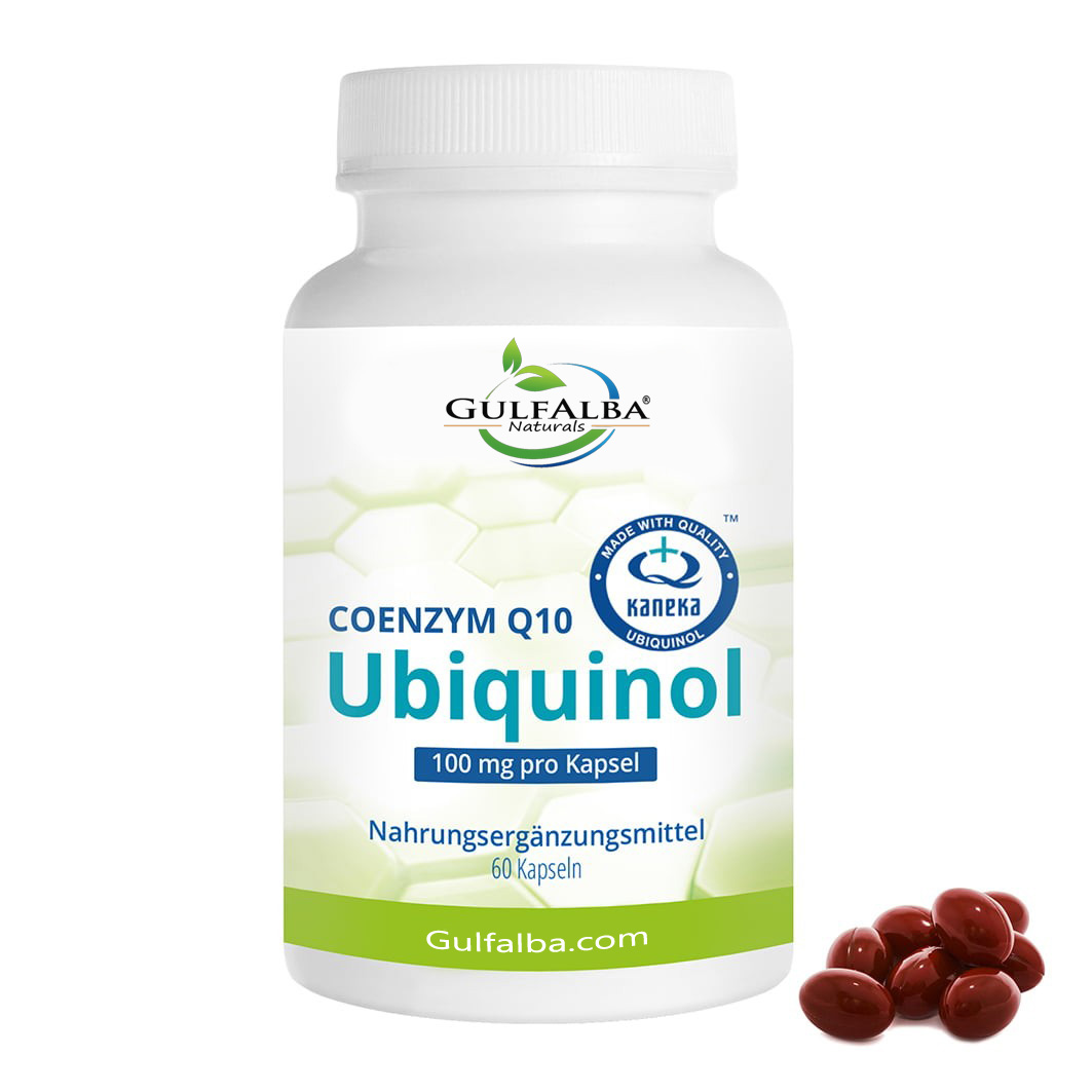Kaneka Ubiquinol™ 100 Mg Coenzyme Q10 60 Capsules Gulfalba Naturals 2126
