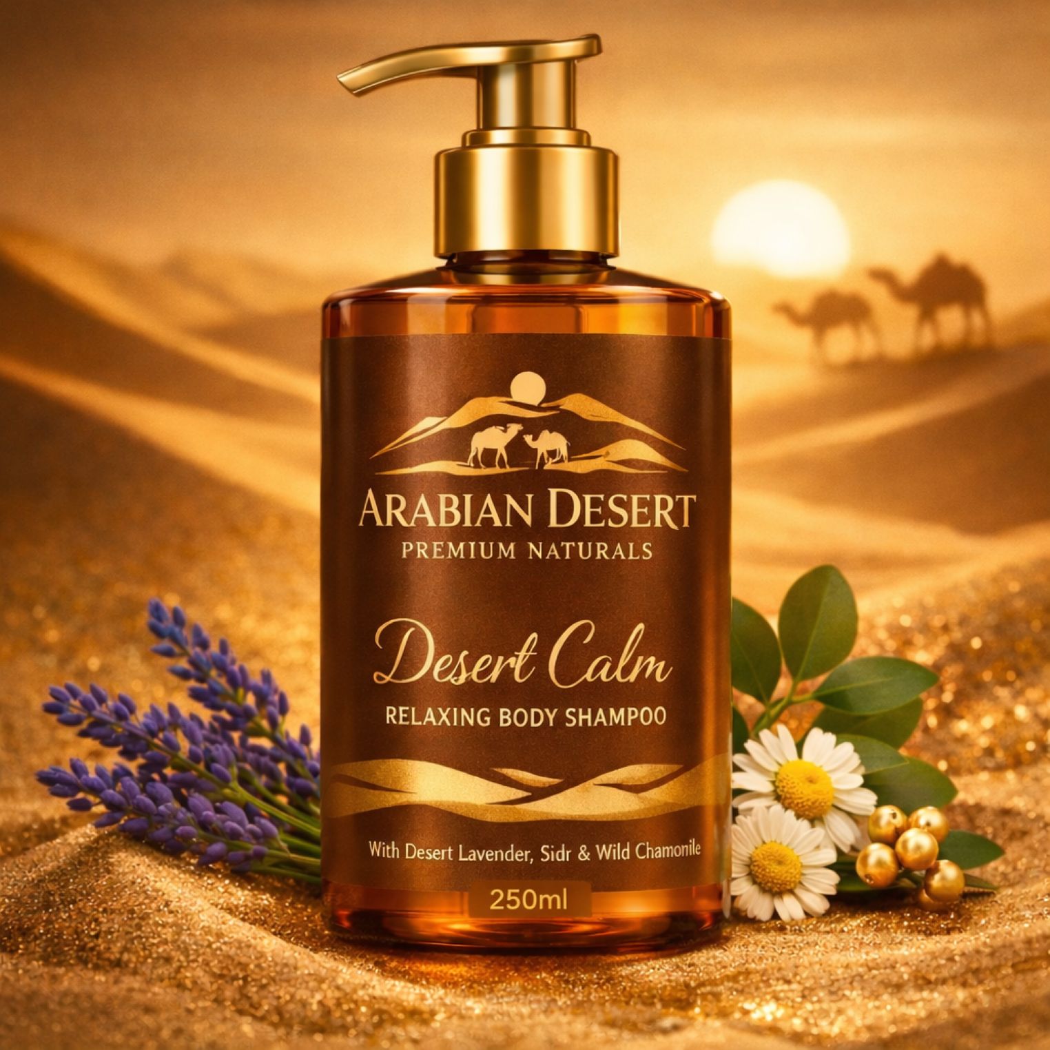 Desert Calm Relaxing Body Shampoo (250ml)