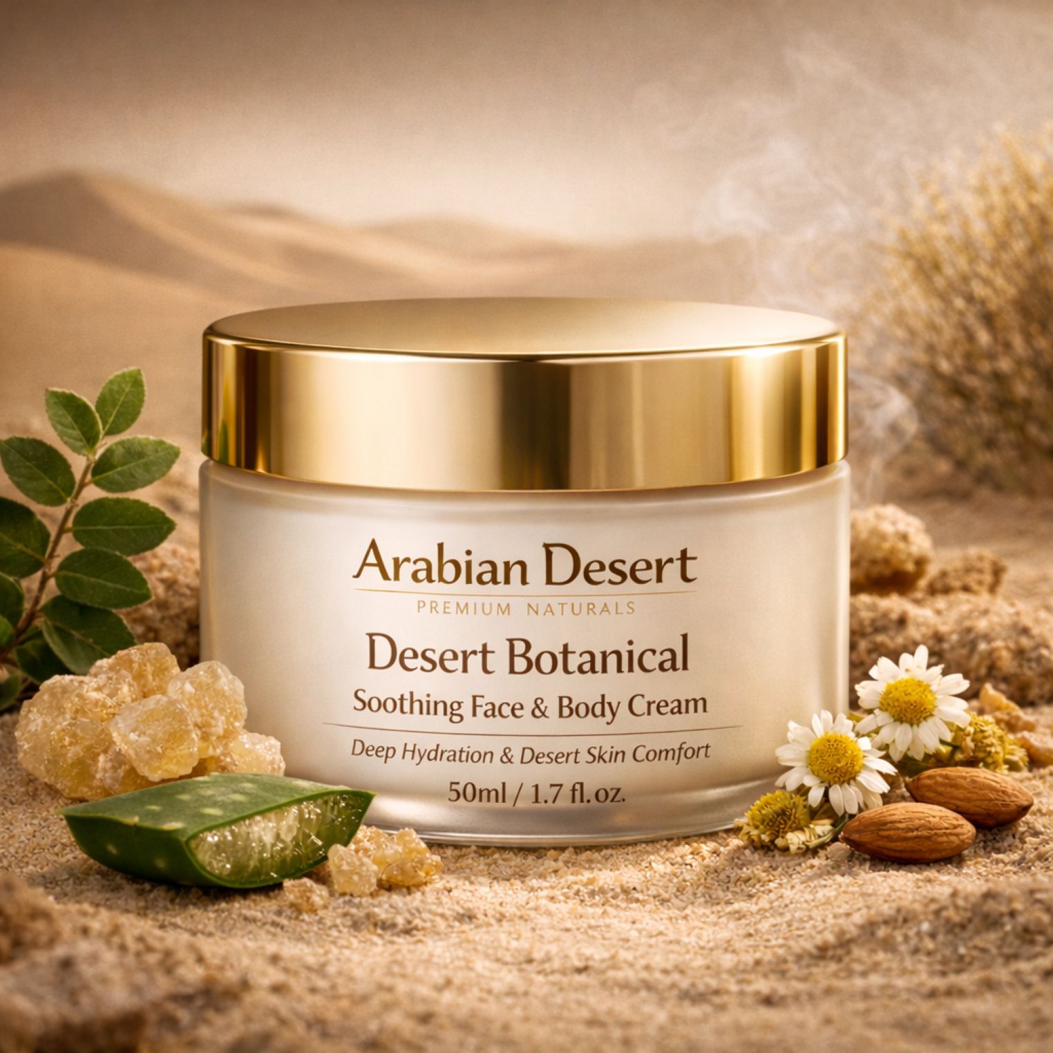 Desert Botanical Soothing Face & Body Cream (50ml)