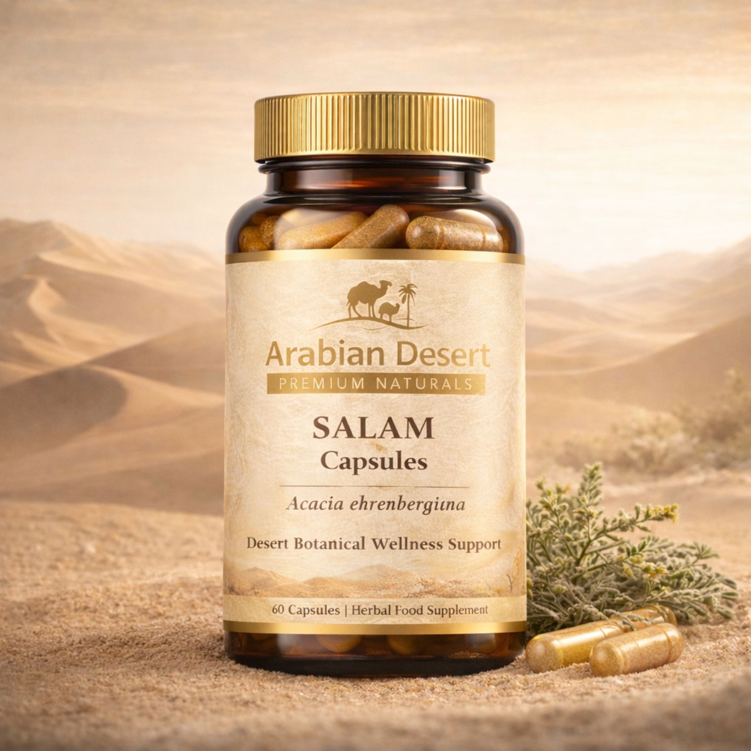 Salam Capsules - Acacia ehrenbergiana (60 Capsules)